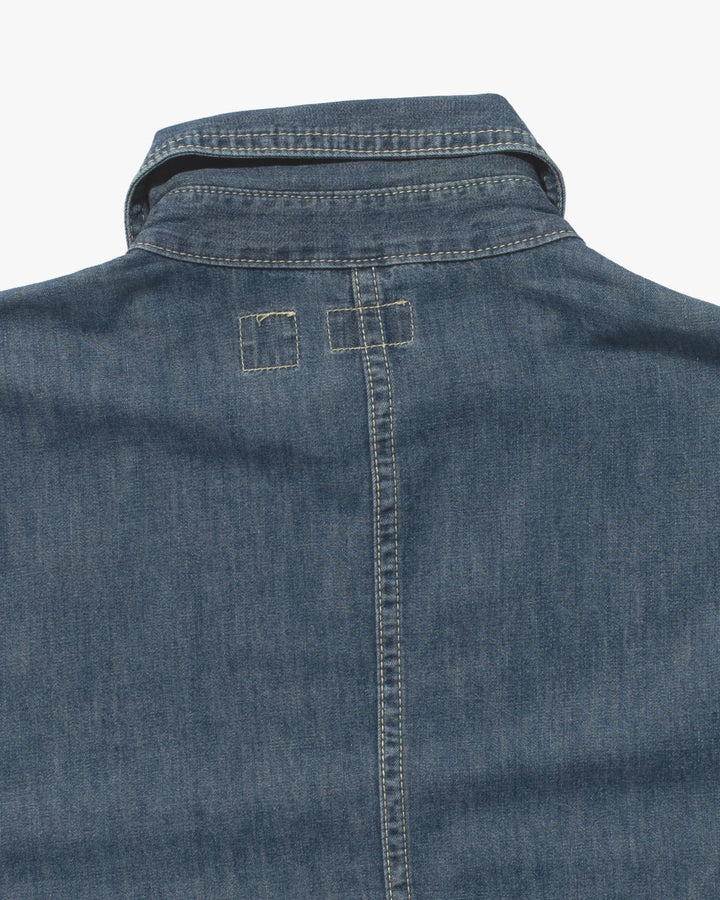 Japanese Repro Chore Coat, M, Barns, Lightweight Denim