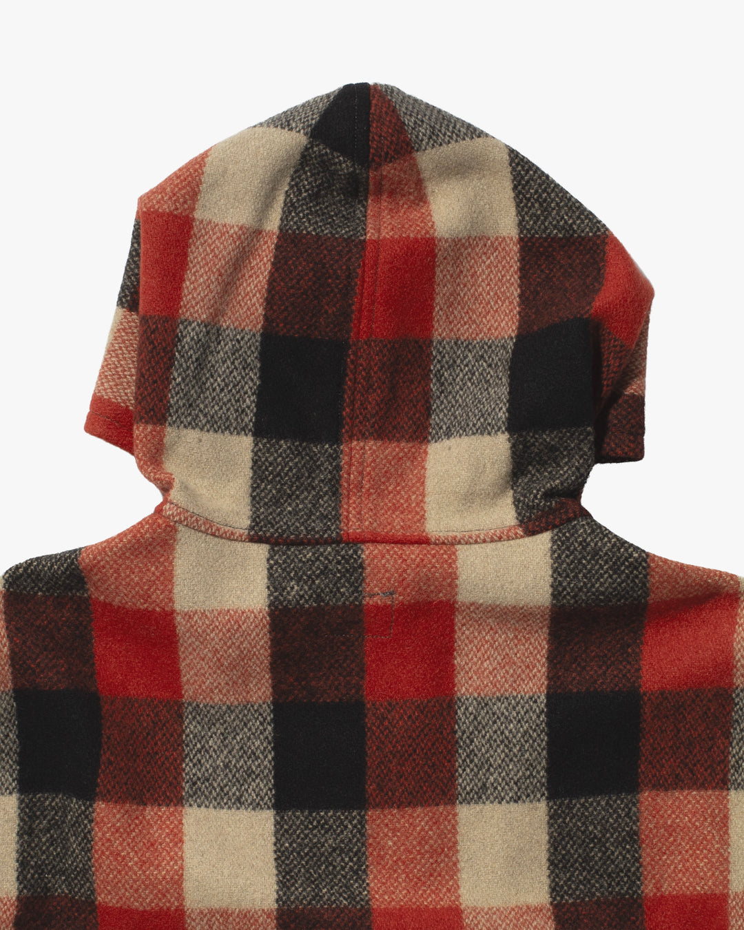 Japanese Repro Zip Hoodie, L, Slap Shot, Red Plaid
