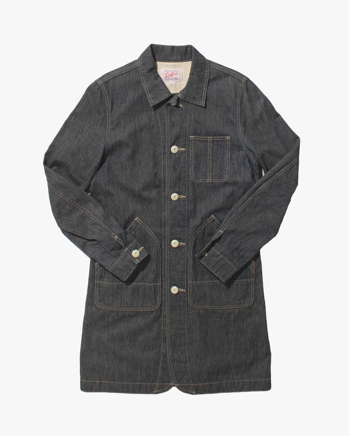Japanese Repro Chore Coat, S, Duffers, Angled Pockets