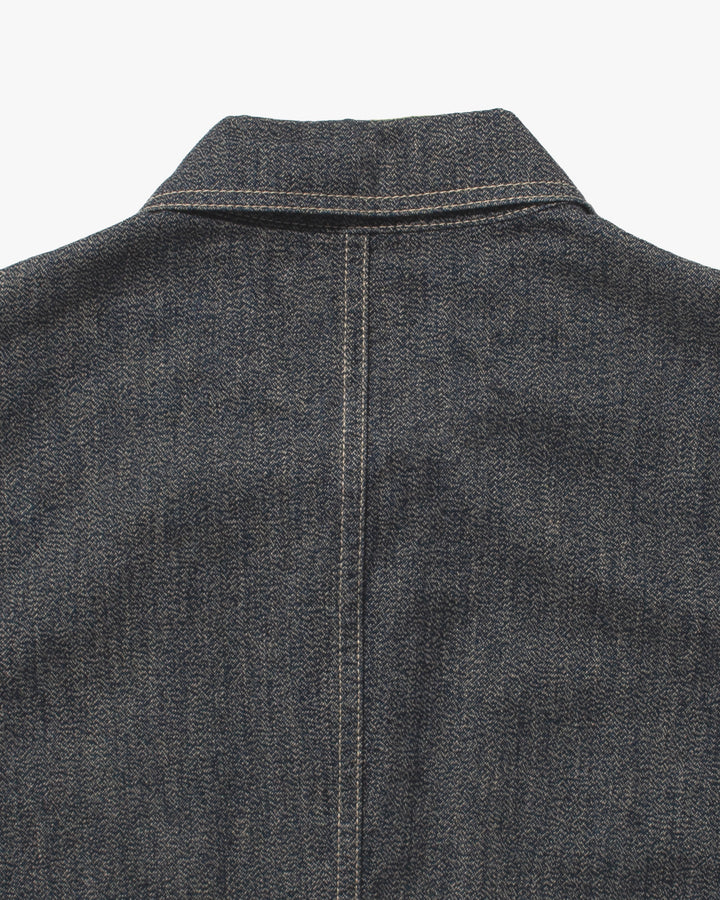 Japanese Repro Chore Coat, S, Duffers, Angled Pockets