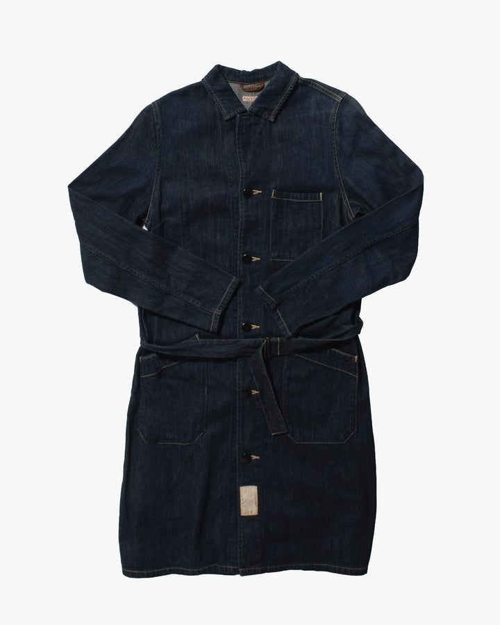 Japanese Repro Chore Coat, S, Kapital, Long with Belt