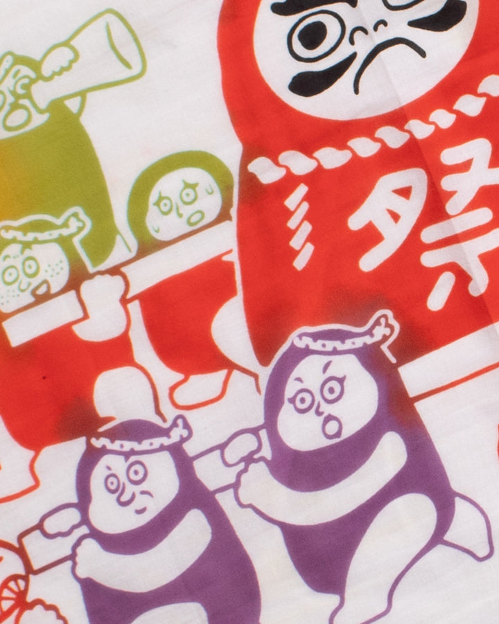 Tenugui, Chusen-Zome, Daruma Festival