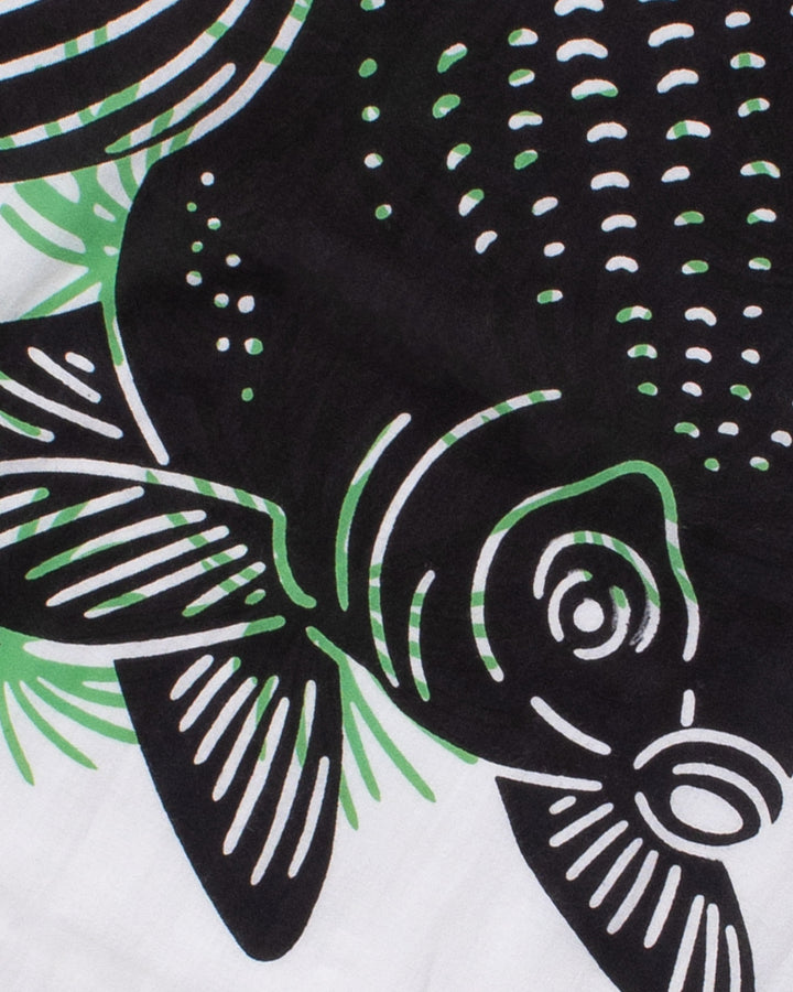 Tenugui, Chusen-Zome, Kasane Goldfish