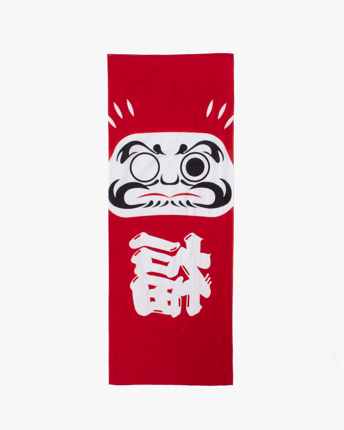 Tenugui, Chusen-Zome, Red Fuku Daruma