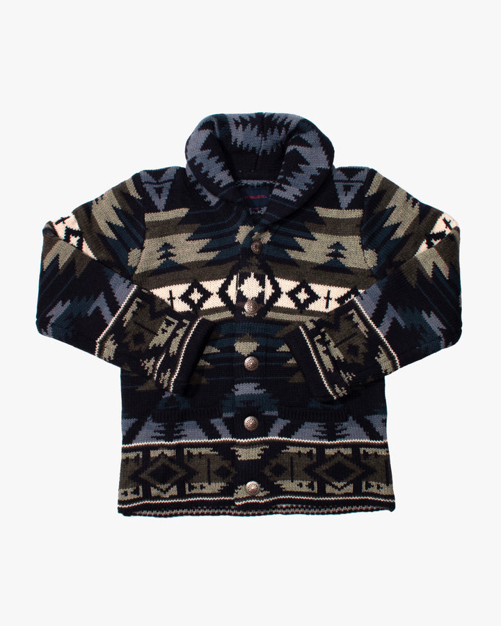 Japanese Repro Cardigan, L, Anti Ballistic, Angular Pattern