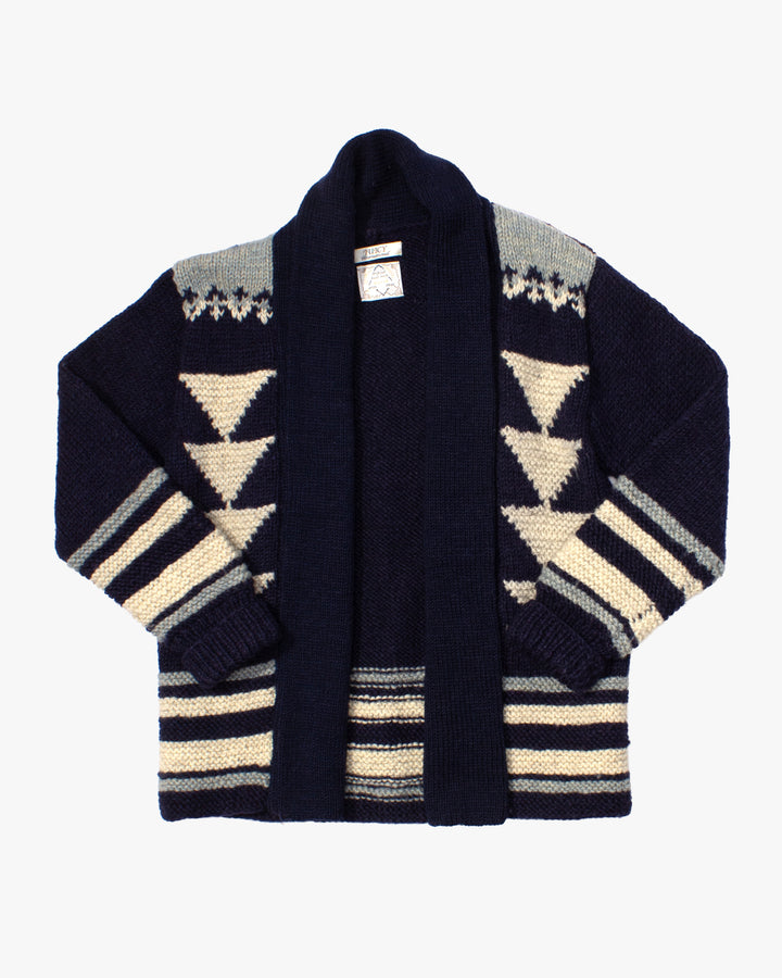 Japanese Repro Cardigan, L, Juicy International, Triangle Stripe