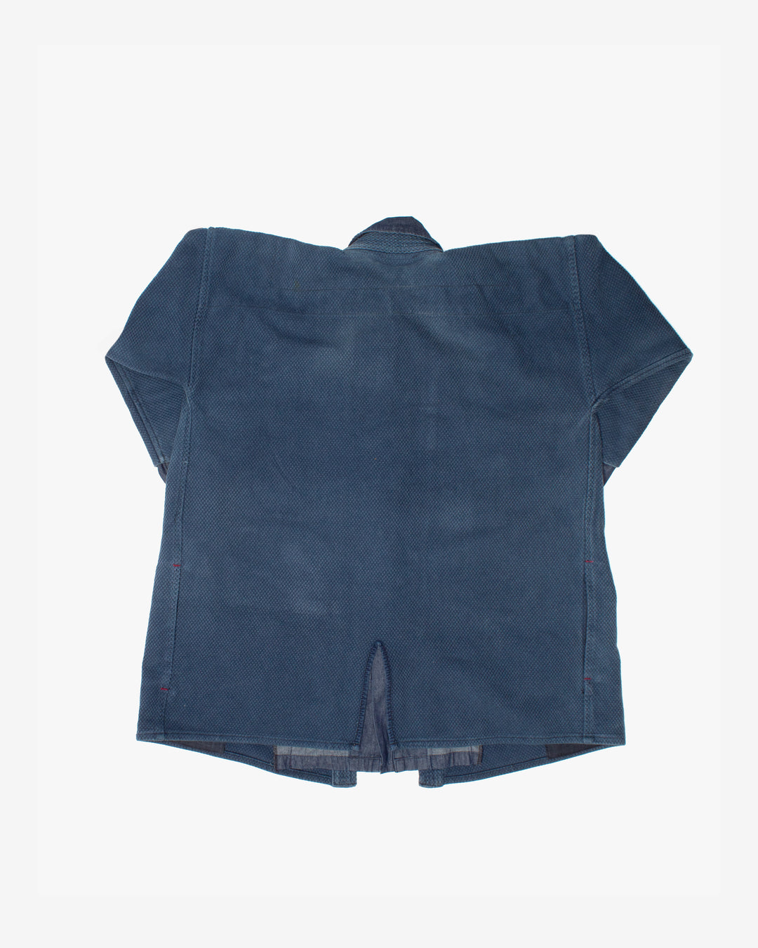 Kiriko Custom Kendo X Denim Mandarin Jacket, Light Wash - L