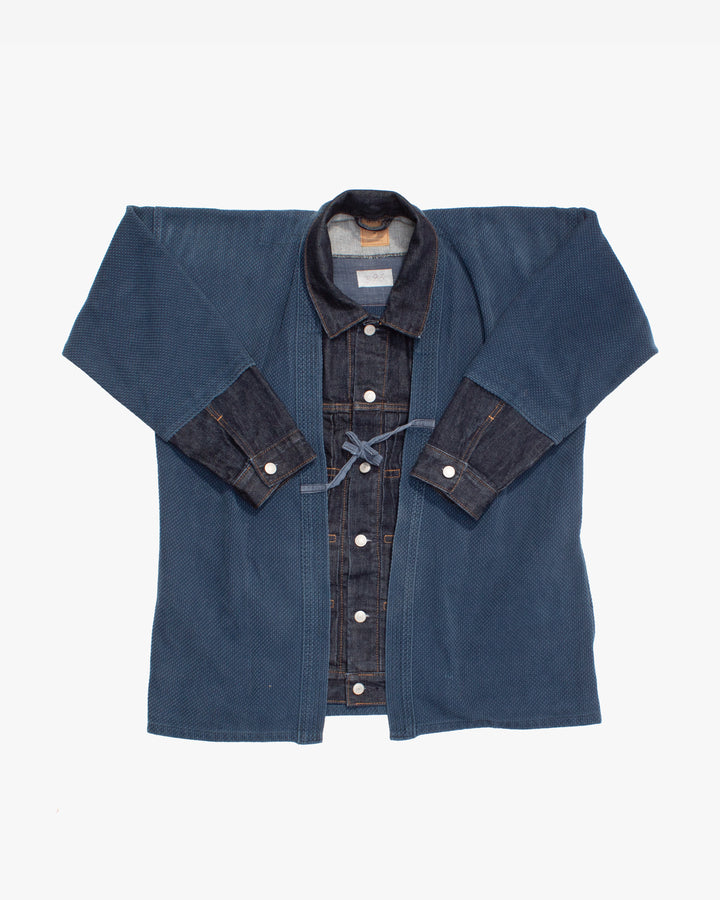 Kiriko Custom Kendo X Gap Denim Jacket, C- M