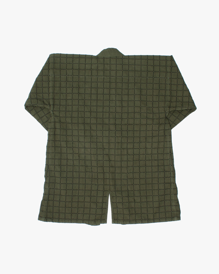 Kiriko Custom Dyed Kendogi Jacket with Pockets, Aimirucha, Style B