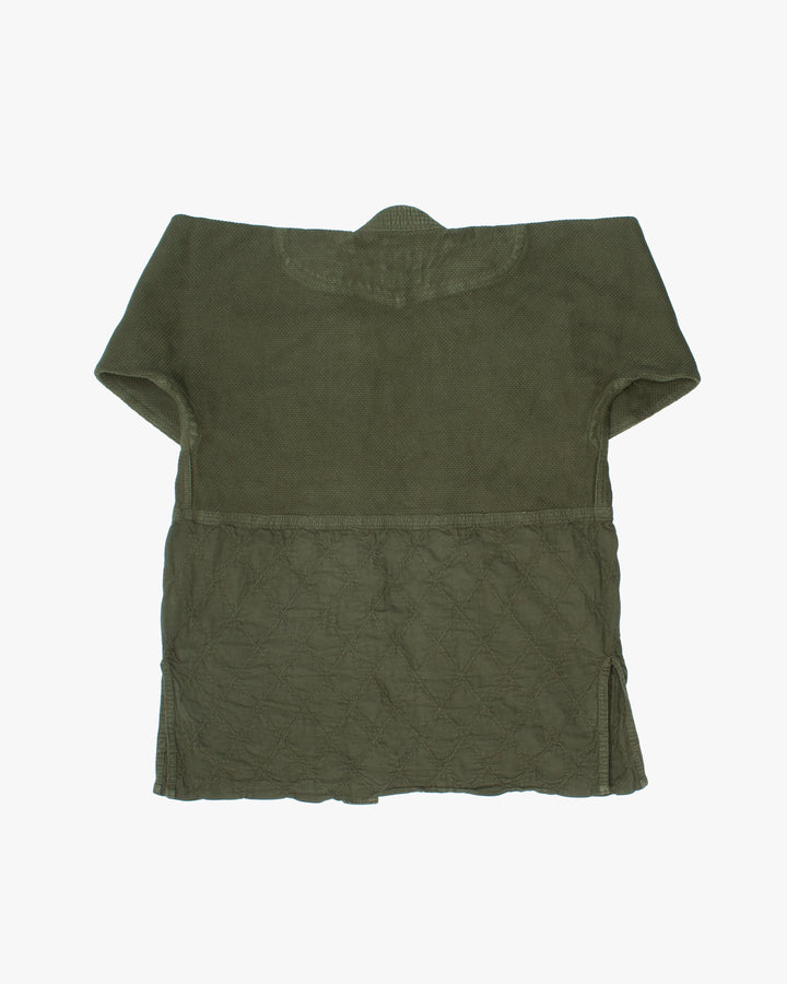 Kiriko Custom Dyed Kendogi Jacket with Pockets, Aimirucha, Style C