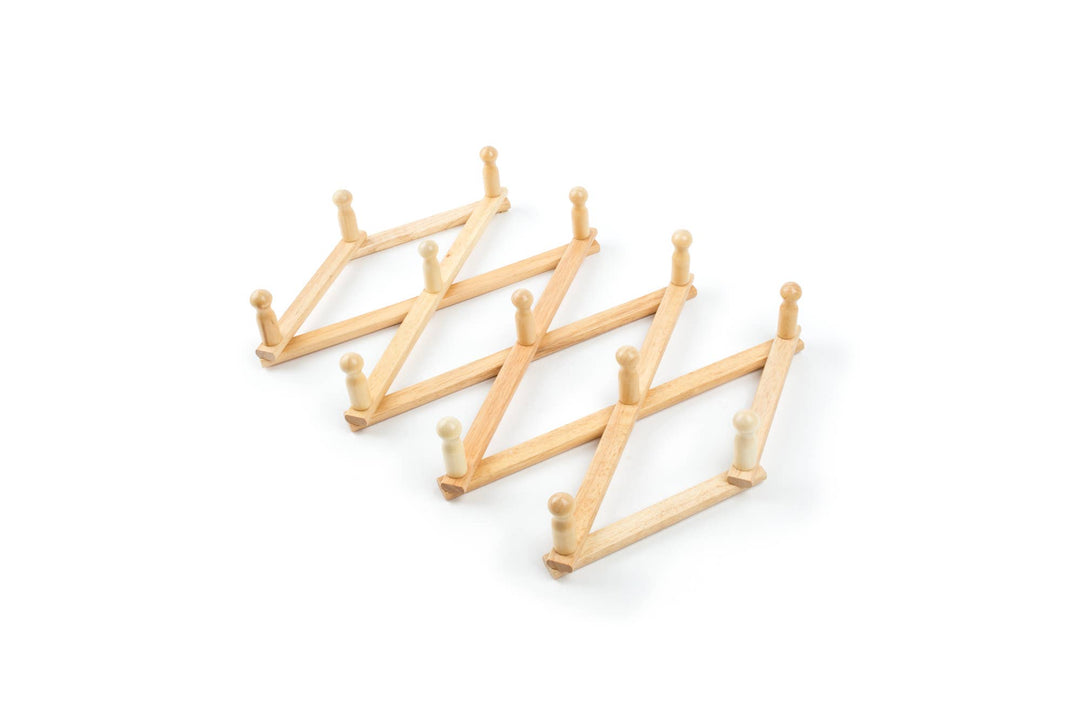 Fox Run Brands, Expanding Coffee Mug Wall Rack, 42" Fully Extended