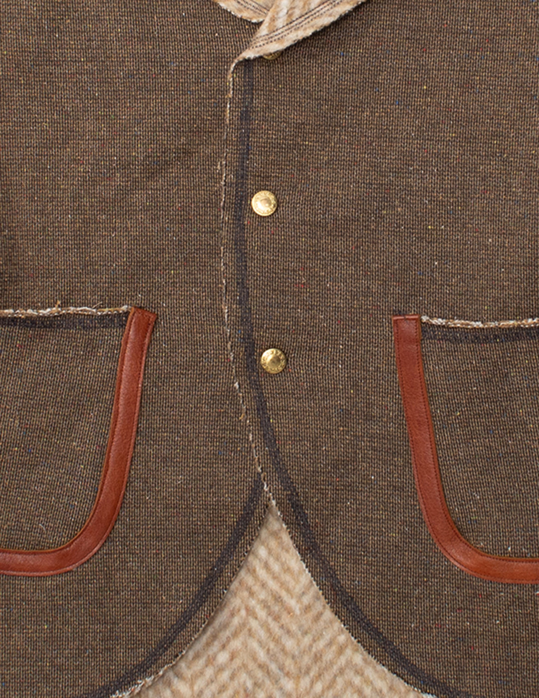 Japanese Repro Jacket, L, Kapital, Brown Contrast