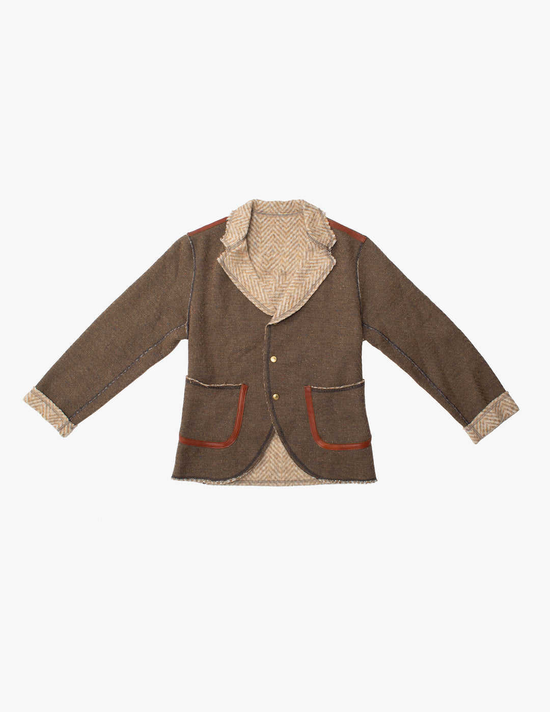 Japanese Repro Jacket, L, Kapital, Brown Contrast