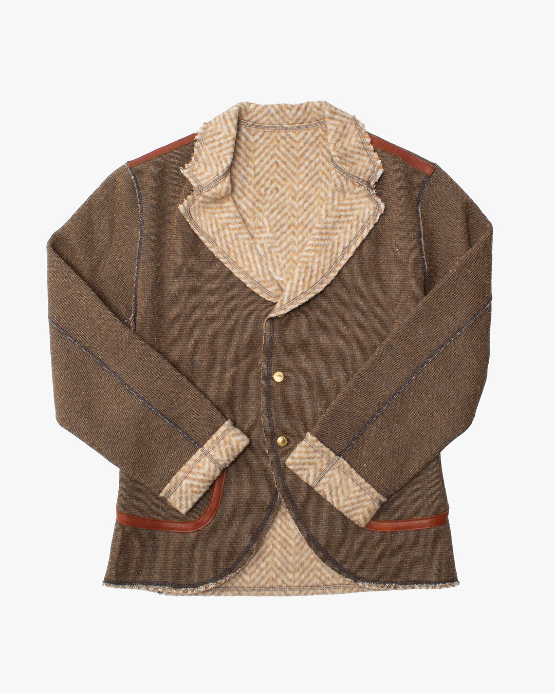 Japanese Repro Jacket, L, Kapital, Brown Contrast