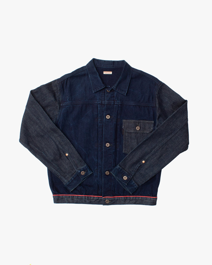 Japanese Repro Type I Trucker Jacket, L, Kapital, Denim