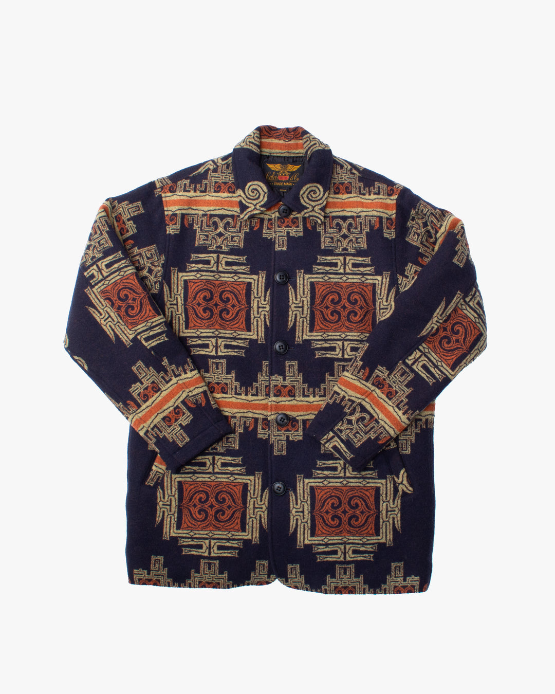 Japanese Repro Jacket, M, Calee Native, Blue