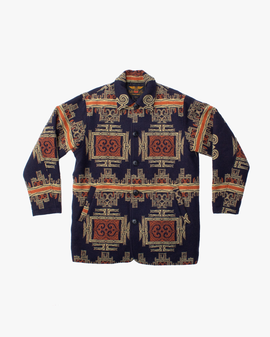 Japanese Repro Jacket, M, Calee Native, Blue