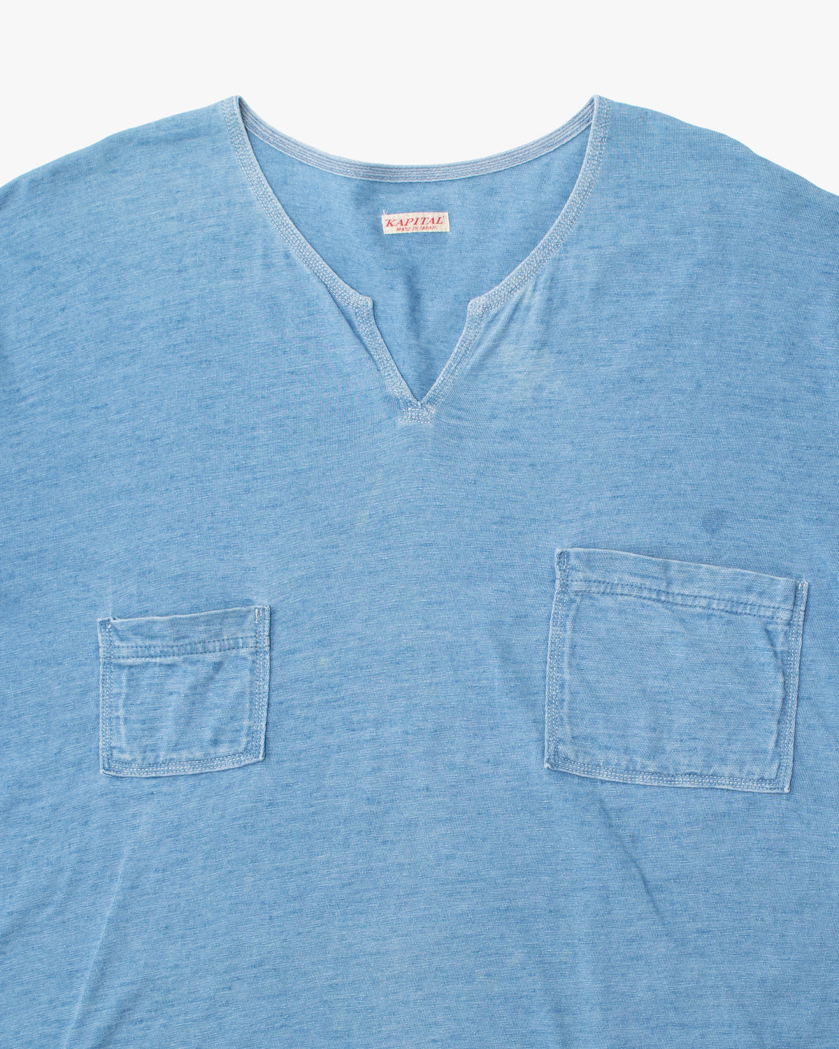 Japanese Repro Shirt, M, Kapital, Blue