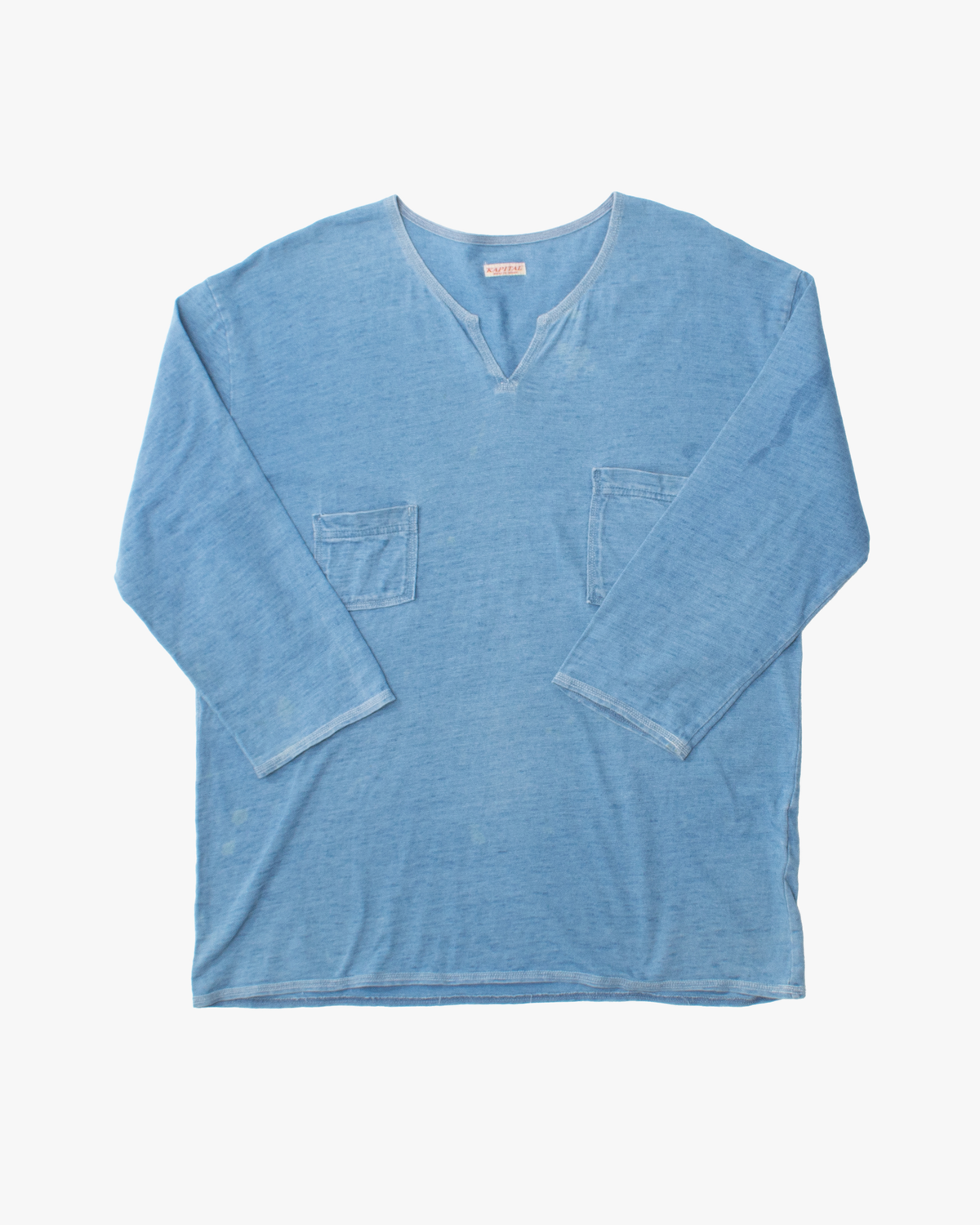 Japanese Repro Shirt, M, Kapital, Blue
