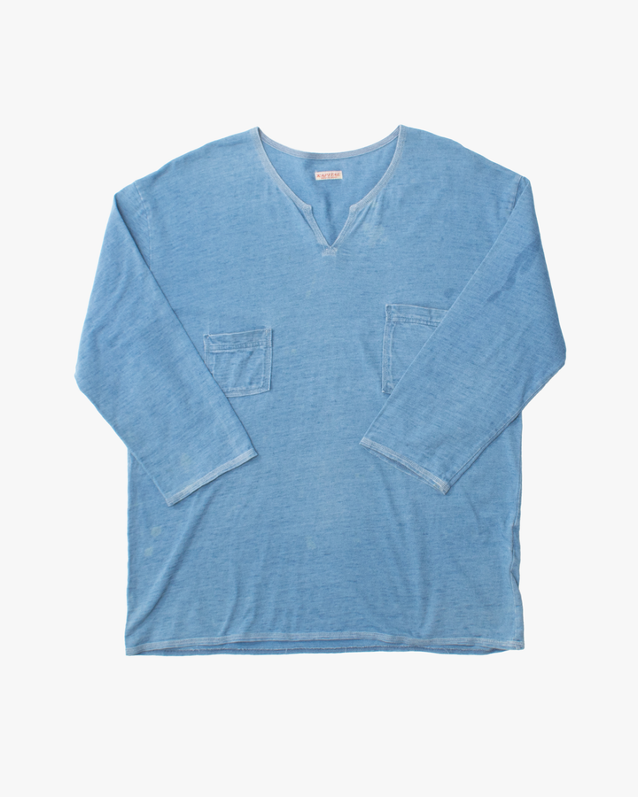 Japanese Repro Shirt, M, Kapital, Blue