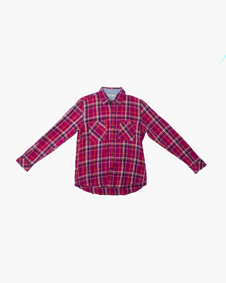 Japanese Repro Shirt, M, Gaijin Made, Magenta Plaid
