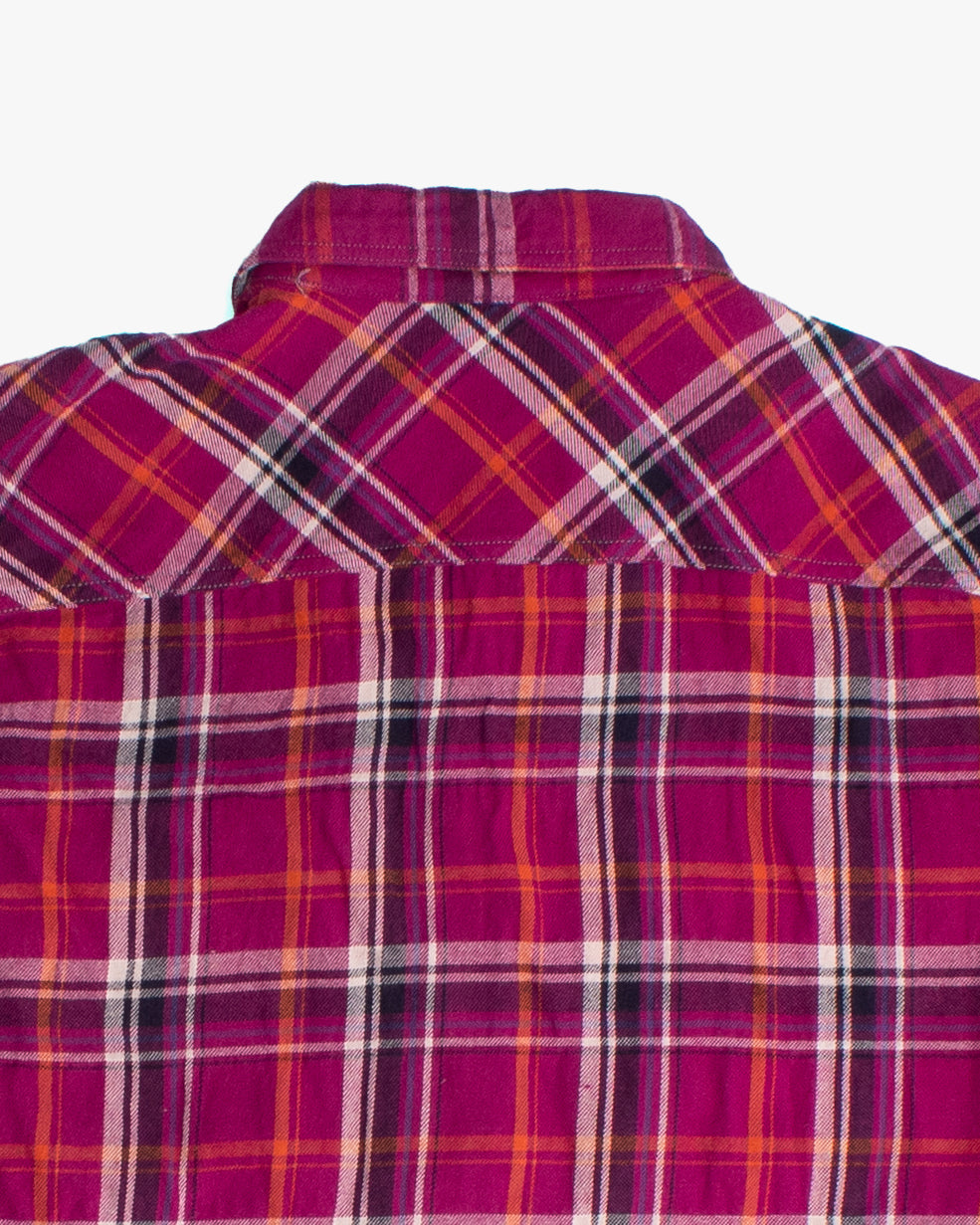 Japanese Repro Shirt, M, Gaijin Made, Magenta Plaid