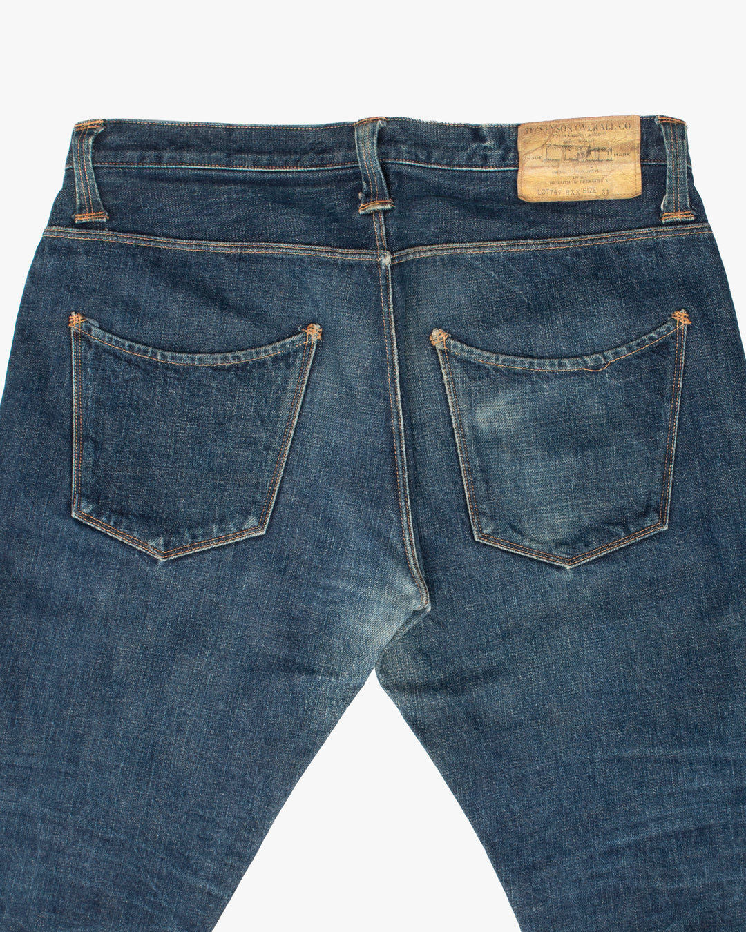 Japanese Repro Denim Jeans, 31, Stevenson Overall Co, Scooped Pockets