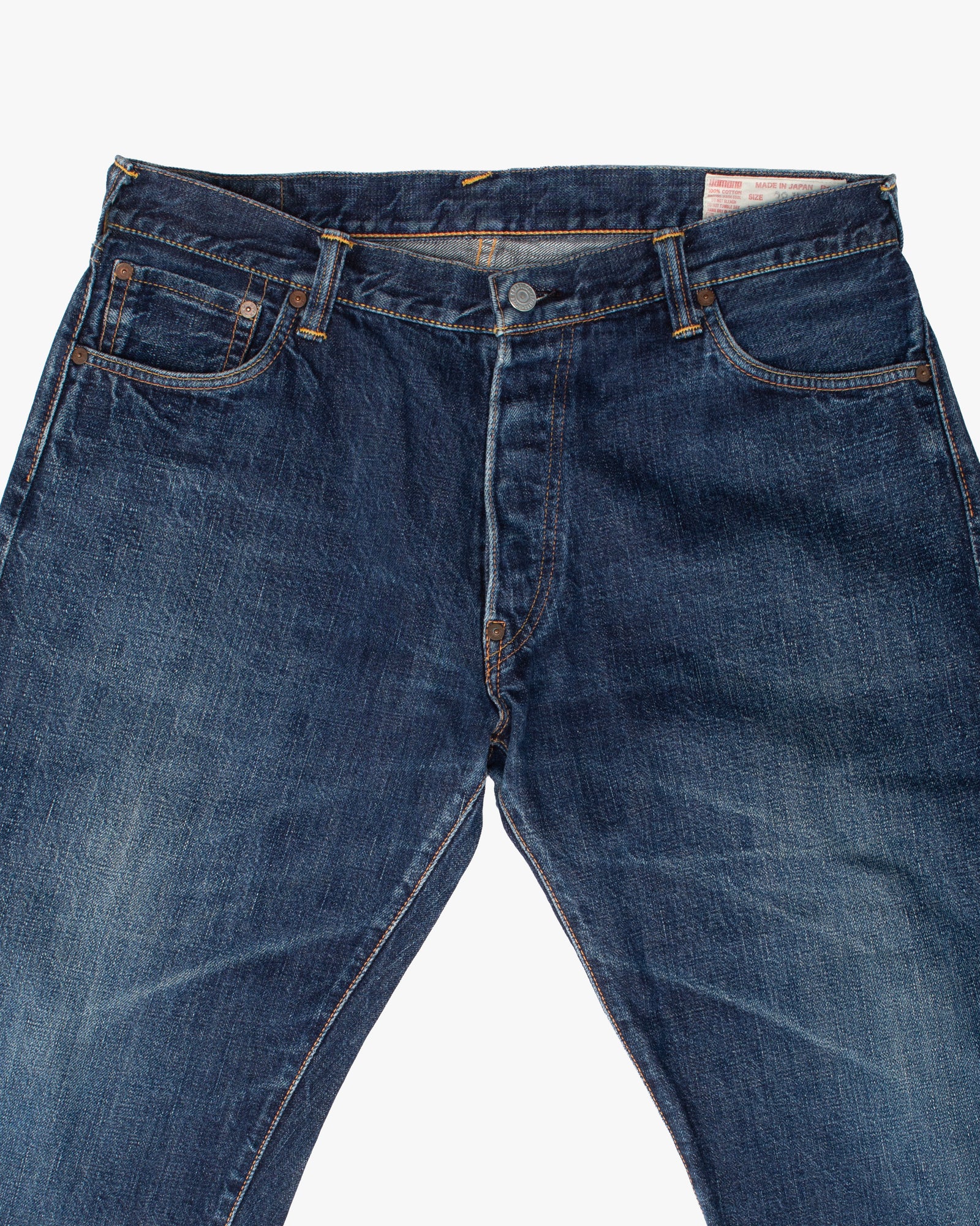 Japanese Repro Denim Jeans, 38, Evisu, Tonal Print