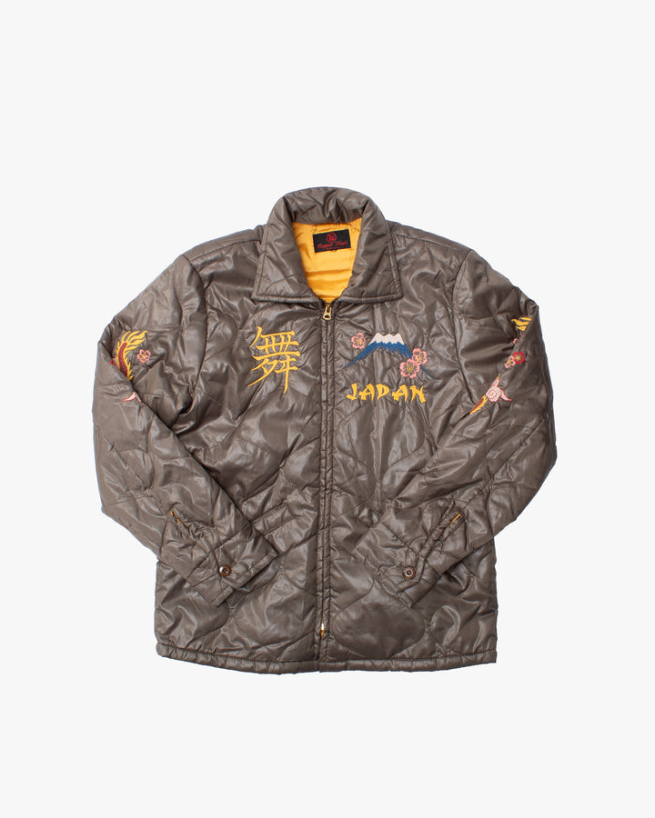 Japanese Repro Jacket, M, Cropped Heads, Nylon Como Jacket