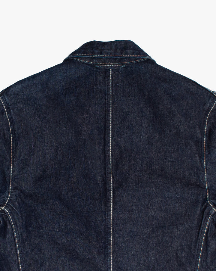 Japanese Repro Jacket, S, Blue Blue, Denim Jacket
