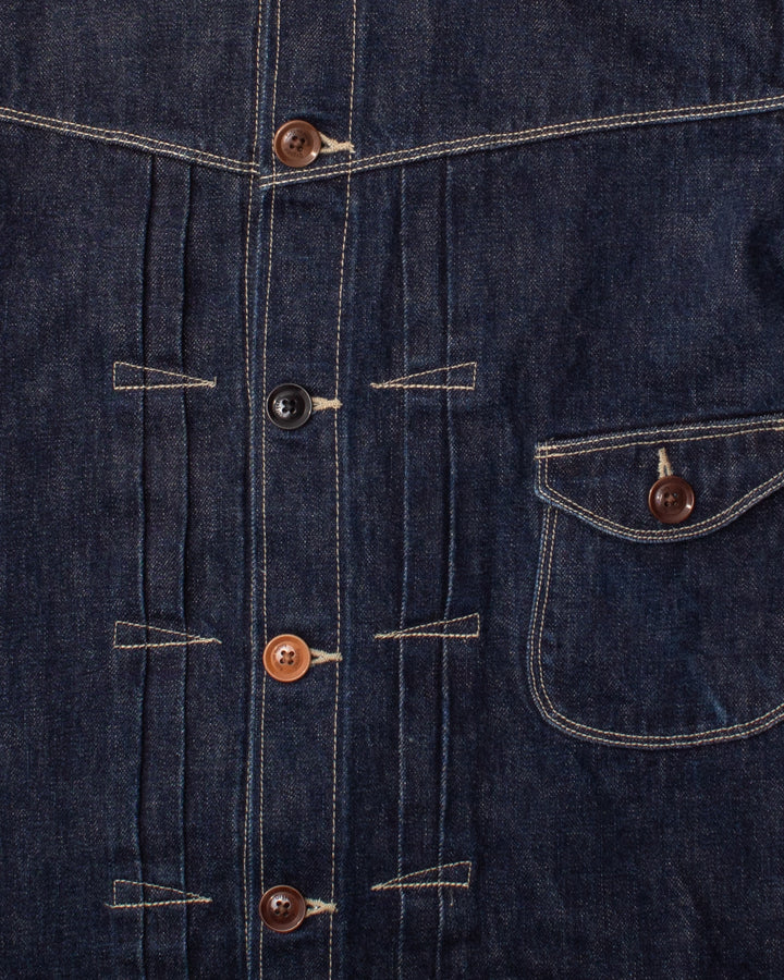 Japanese Repro Jacket, M, Orgueil, Dark Indigo