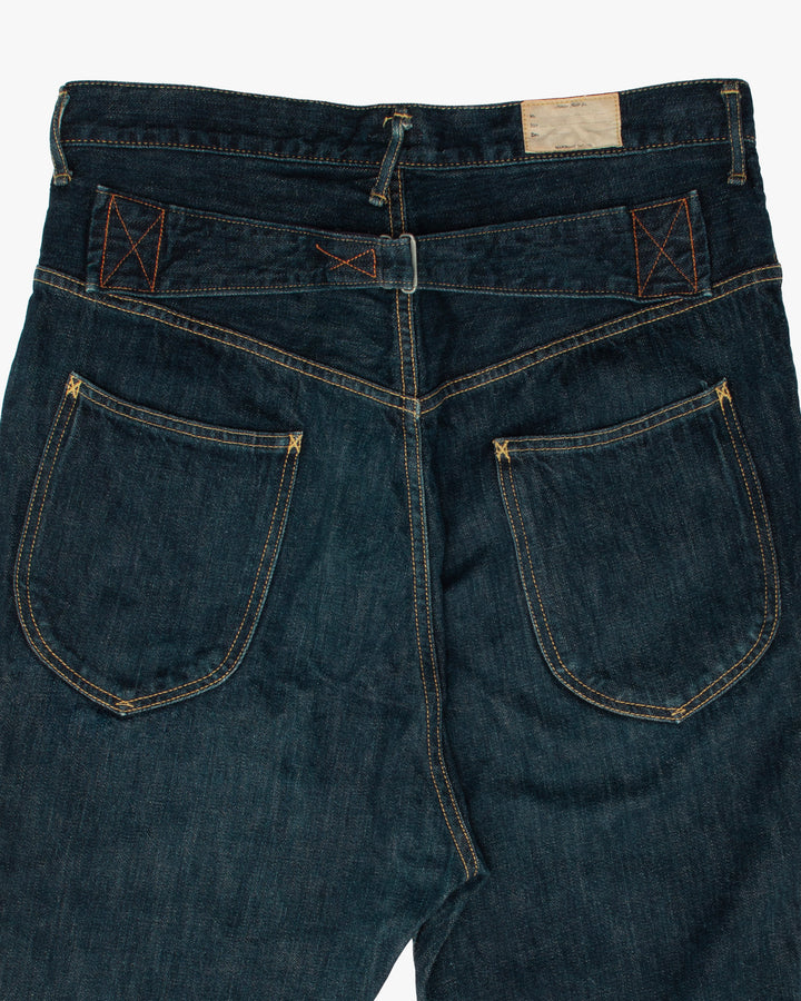 Japanese Repro Denim Jeans, L, Kapital, Rear Cinch