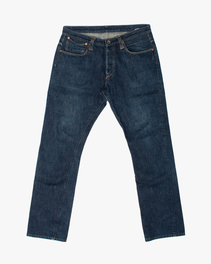 Japanese Repro Denim Jeans, 32, Stevenson Overall Co, Medium Wash Blue