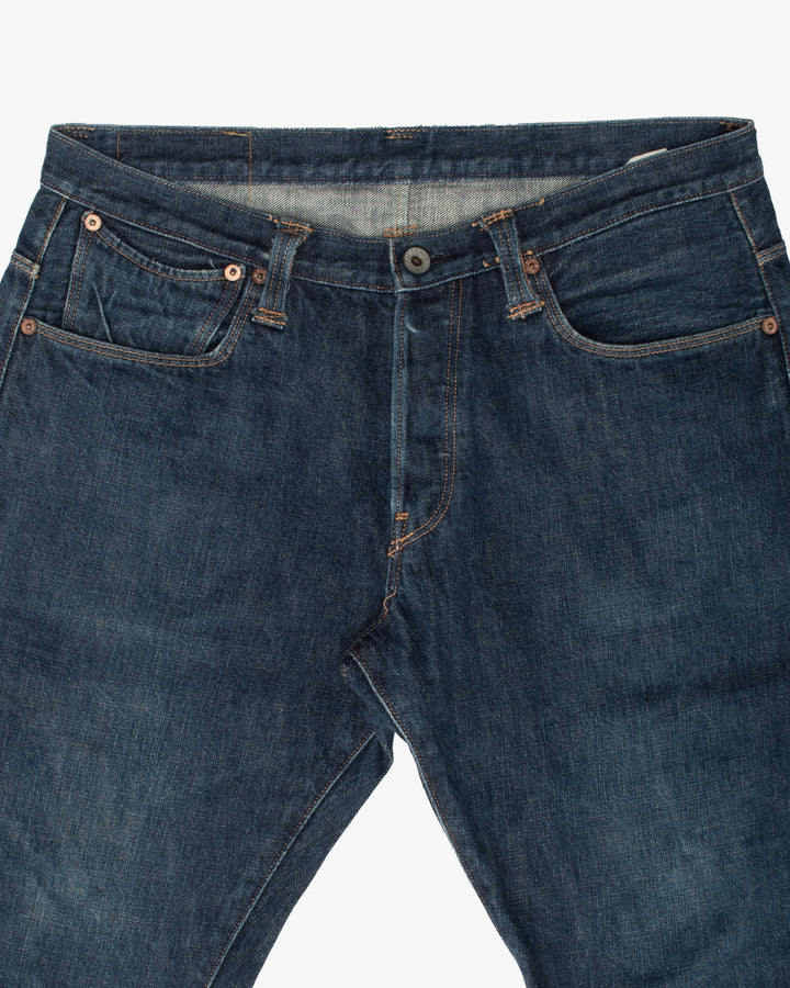 Japanese Repro Denim Jeans, 32, Stevenson Overall Co, Medium Wash Blue