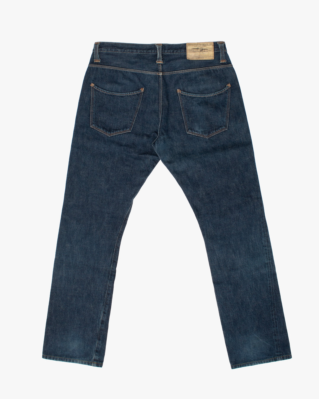 Japanese Repro Denim Jeans, 32, Stevenson Overall Co, Medium Wash Blue