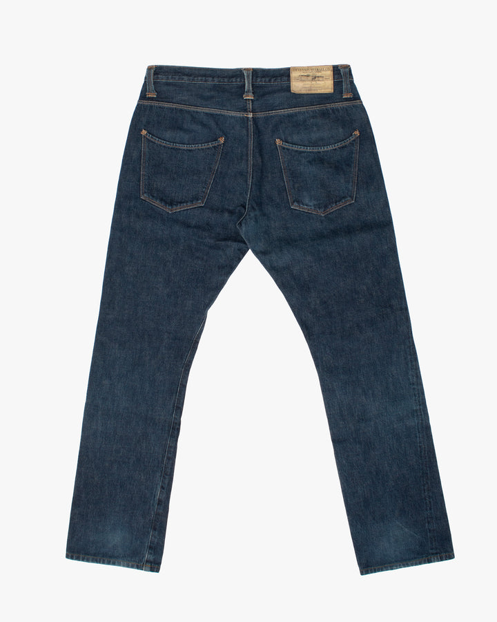 Japanese Repro Denim Jeans, 32, Stevenson Overall Co, Medium Wash Blue
