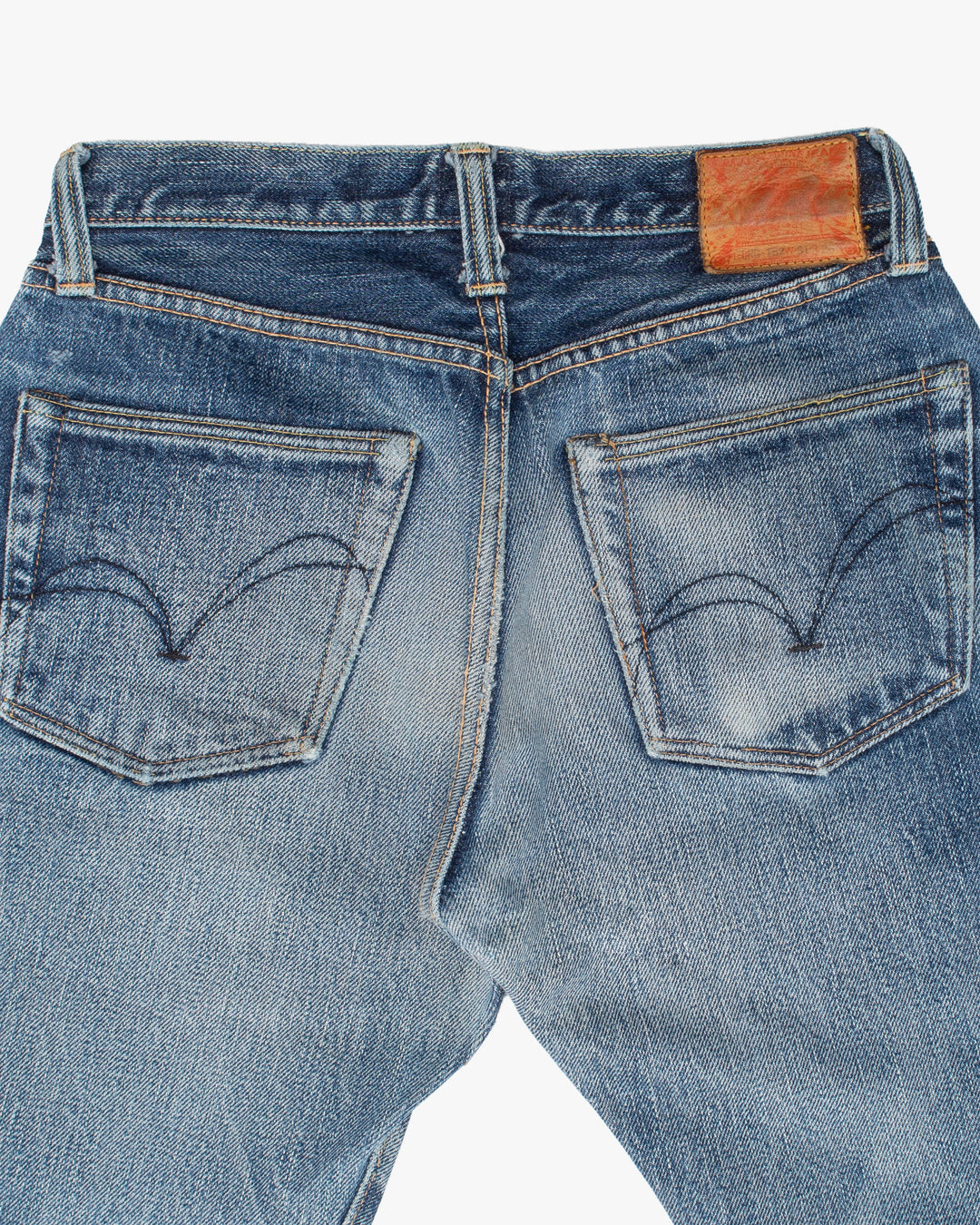 Japanese Repro Denim Jeans, 31, Samurai, Diagonal Tear
