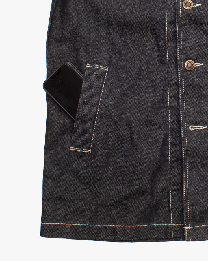 Japanese Repro Shirt, M, Grand Global, Dark Indigo