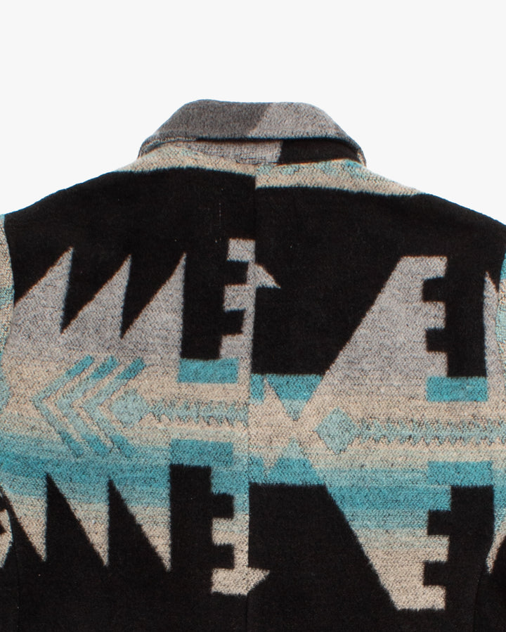 Japanese Repro Jacket, L, Front Street, Black Multicolor