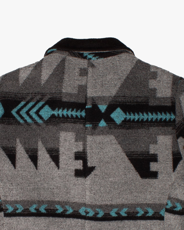 Japanese Repro Jacket, M, Front Street, Gray Multicolor
