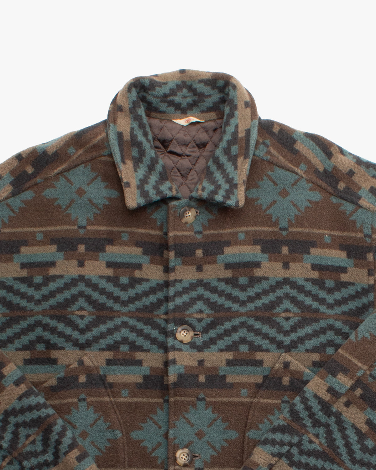 Japanese Repro Jacket, M, Ball Native, Brown Multicolor