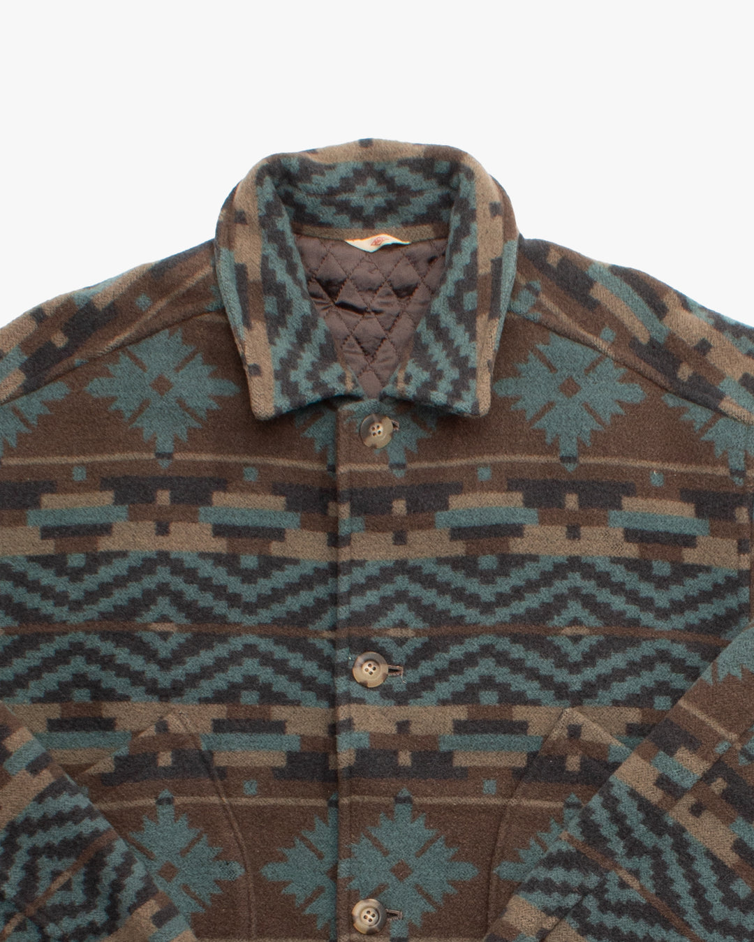 Japanese Repro Jacket, M, Ball Native, Brown Multicolor