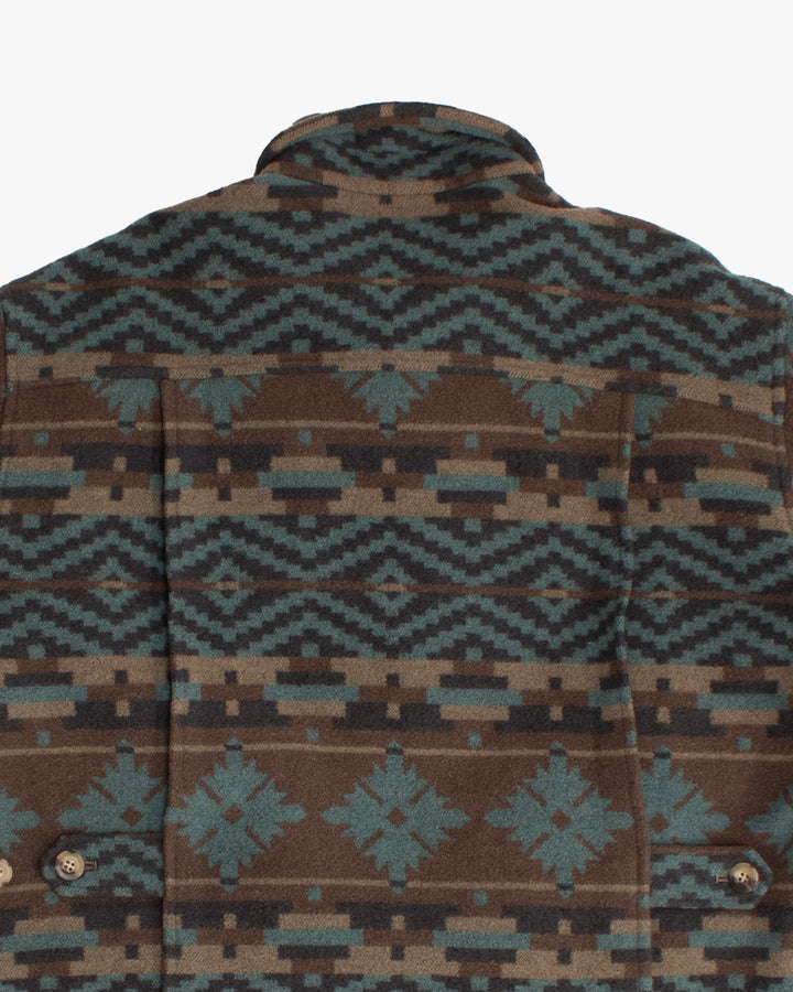 Japanese Repro Jacket, M, Ball Native, Brown Multicolor
