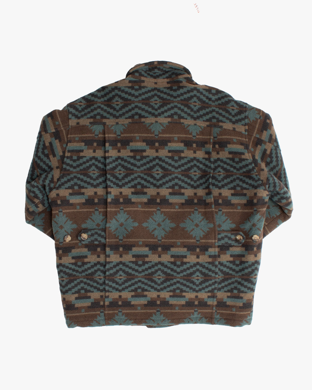 Japanese Repro Jacket, M, Ball Native, Brown Multicolor