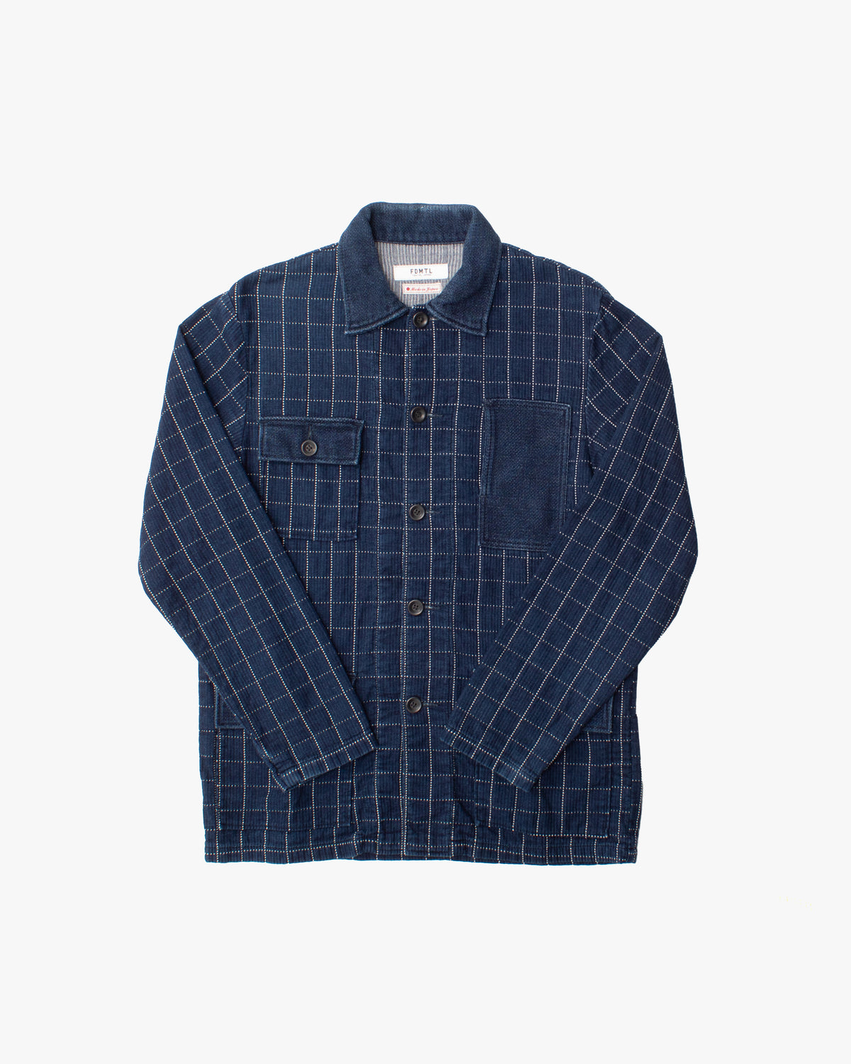 Japanese Repro Jacket, L, FDMTL, Blue Sashiko
