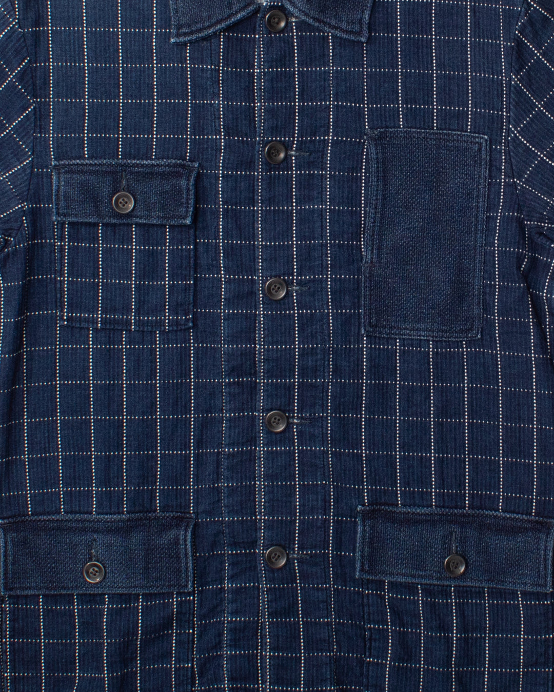 Japanese Repro Jacket, L, FDMTL, Blue Sashiko