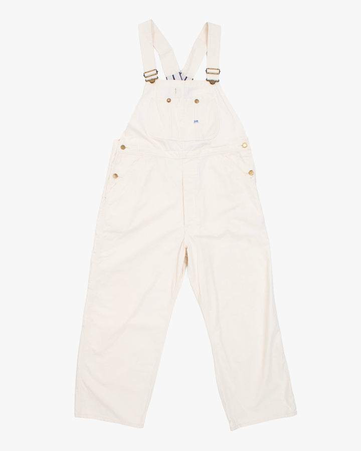 Japanese Repro Overalls, L, Lee, White