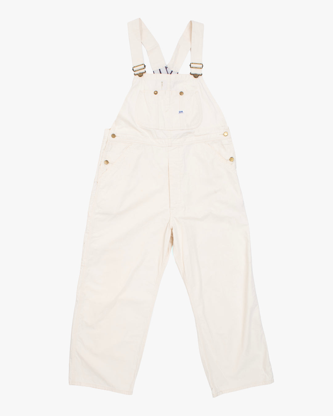 Japanese Repro Overalls, L, Lee, White