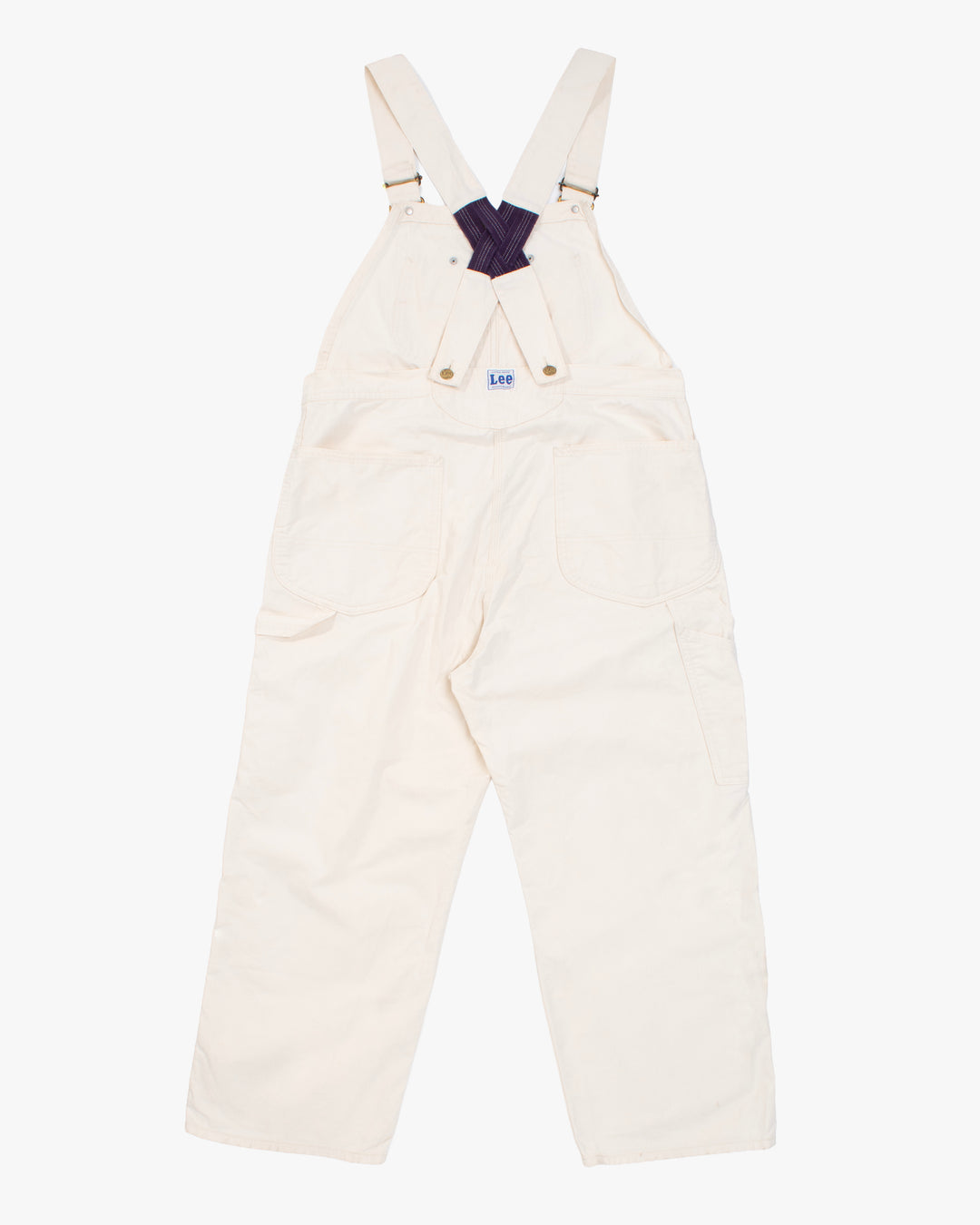 Japanese Repro Overalls, L, Lee, White