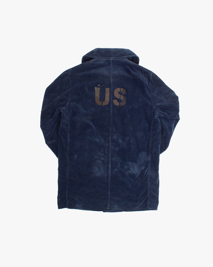 Japanese Repro Jacket, M, Rugged Factory, Navy Corduroy